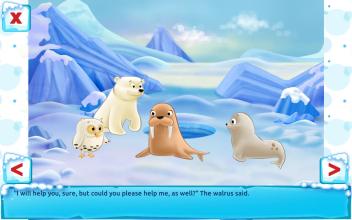 Polar Bear Cub Free for kids截图3