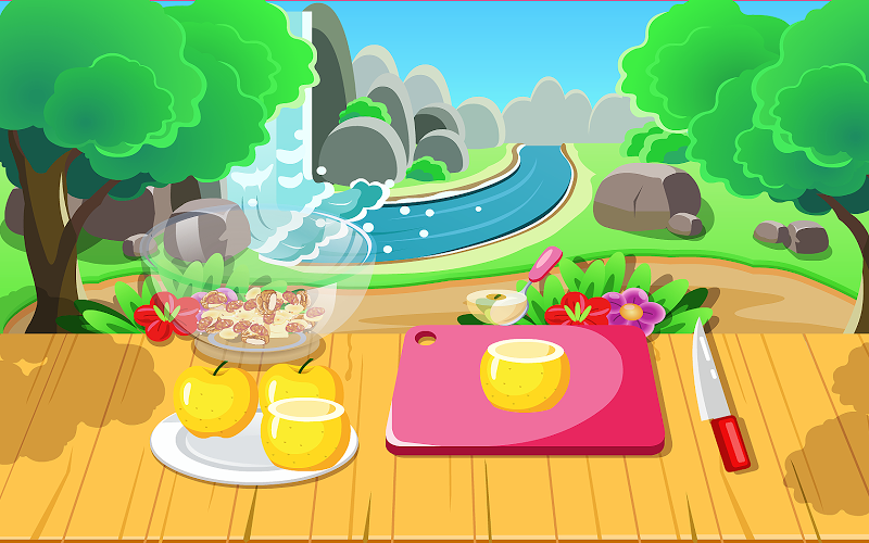 Baked Apples Cooking Games截图2