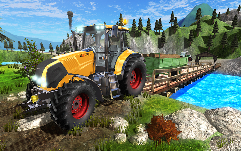 Tractor Driver Transporter 3D截图1