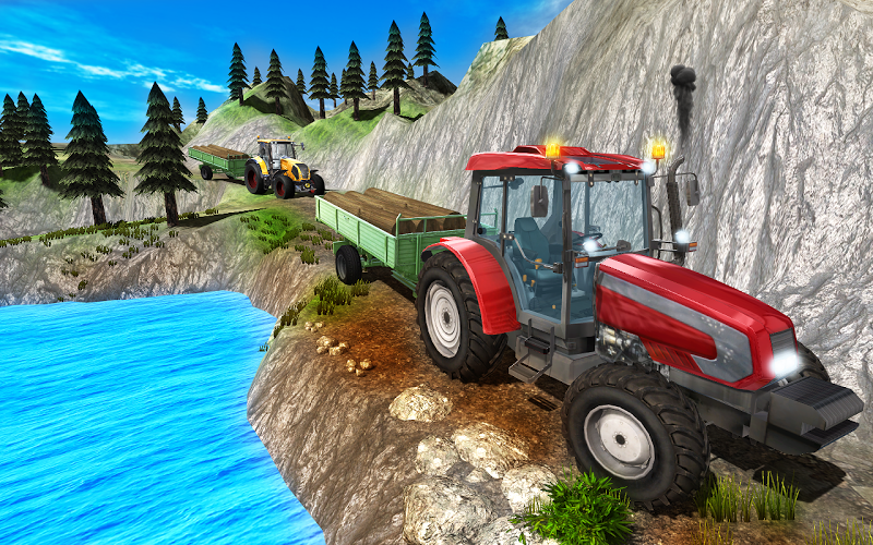 Tractor Driver Transporter 3D截图3