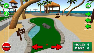 Mini Golf 3D Tropical Resort 2截图3