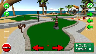 Mini Golf 3D Tropical Resort 2截图5