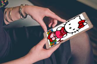 Coloring Draw Hello Kitty截图3