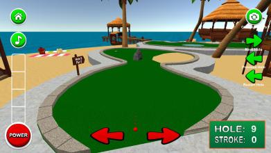 Mini Golf 3D Tropical Resort 2截图4