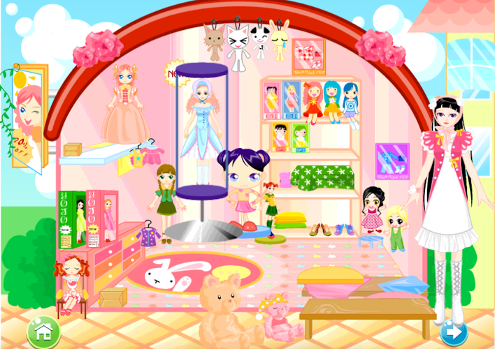 Dollhouse Decor Game for Girls截图3