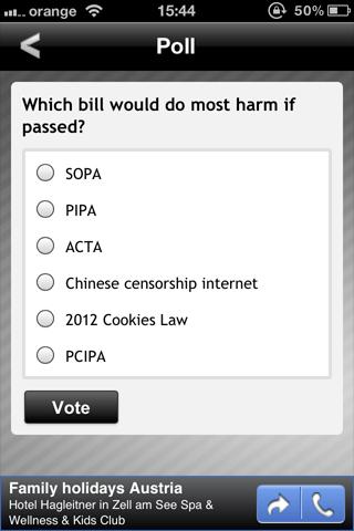 Restrictive legislation on the internet: SOPA截图5