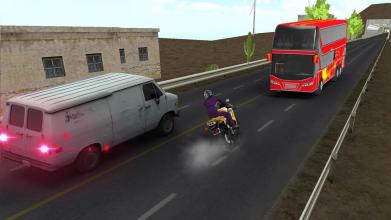 Moto Racer Traffic Highway 3D截图3