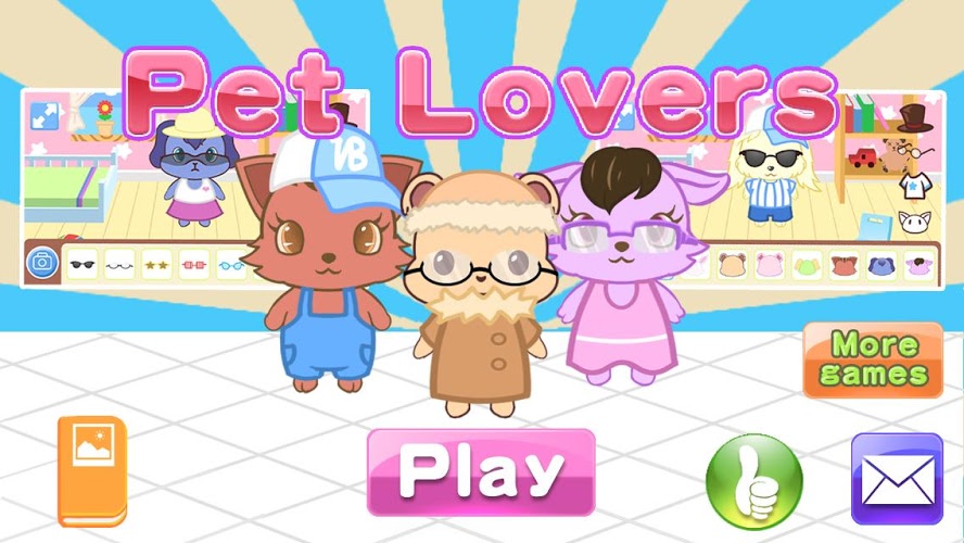 Sofia dress up pet lover games截图1