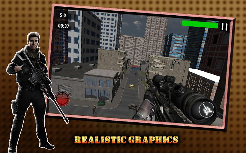 iSniper Assassin 3D War 2016截图5