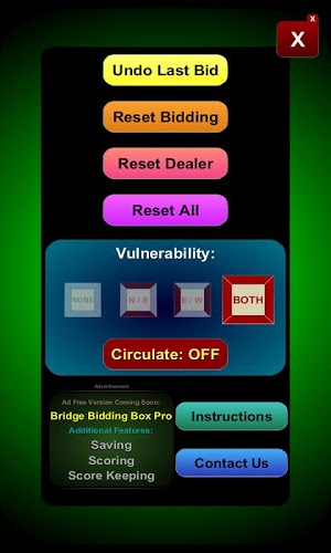 Bridge Bidding Box截图5