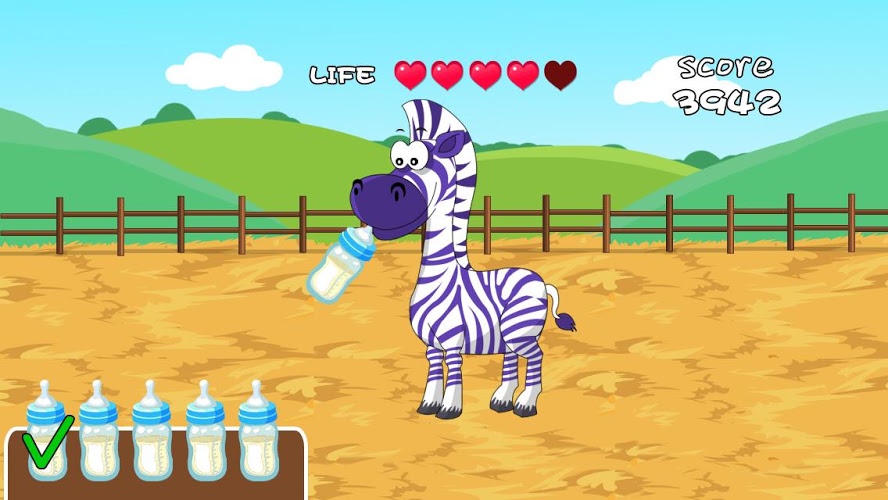 Dora Playtime with baby zebra截图2