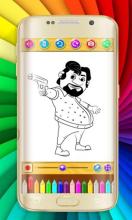 Coloring Book motu patlu截图2