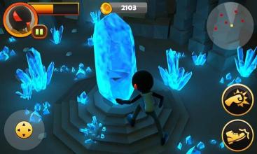 Scary Cave Stealth Escape 3D截图1