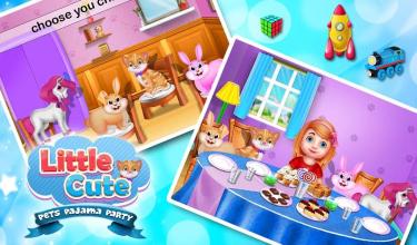 Little Cute Pets Pajama Party截图4