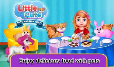 Little Cute Pets Pajama Party截图2