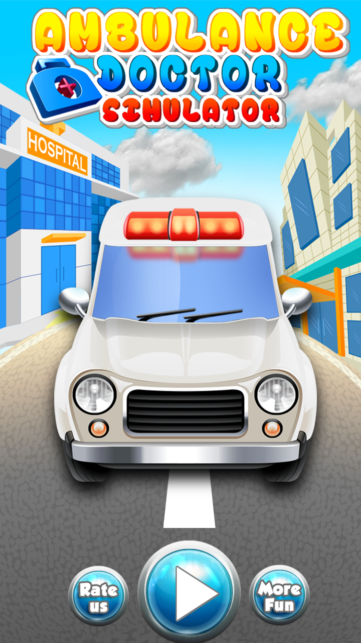 Ambulance Doctor Simulator截图1