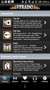FIT Radio Workout Music截图1