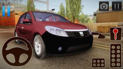 Car Driving Simulator Dacia截图3