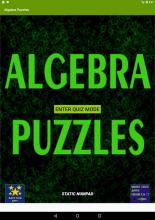 Algebra Puzzles截图4