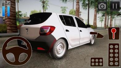 Car Driving Simulator Dacia截图2