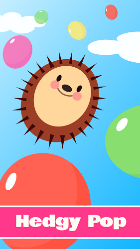 Hedgy Pop and colored balloons.截图1