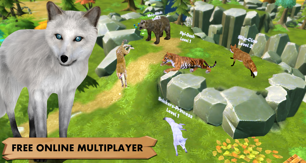 My Wild Pet: Online Animal 3D截图2