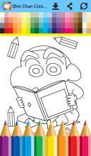 Coloring Book Shin Chann截图4