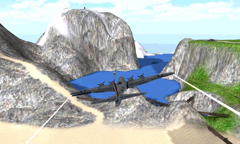 飞行模拟3D：陆军飞机截图2