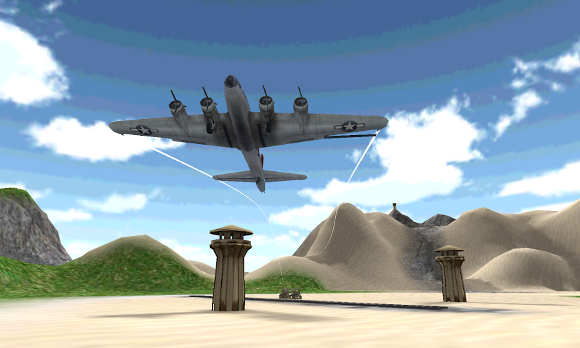 飞行模拟3D：陆军飞机截图3