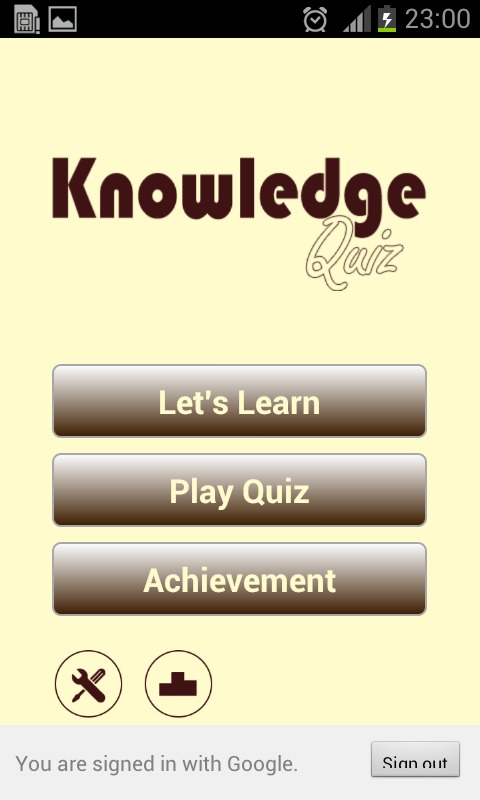 Knowledge Quiz.截图2