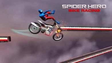 Spider Hero Bike Racing截图3