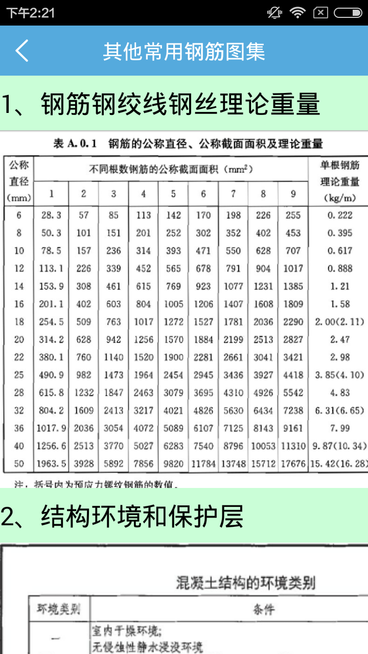 钢筋手册截图4