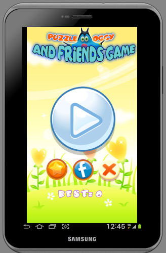 Puzzle Oggy and Friends Game截图2