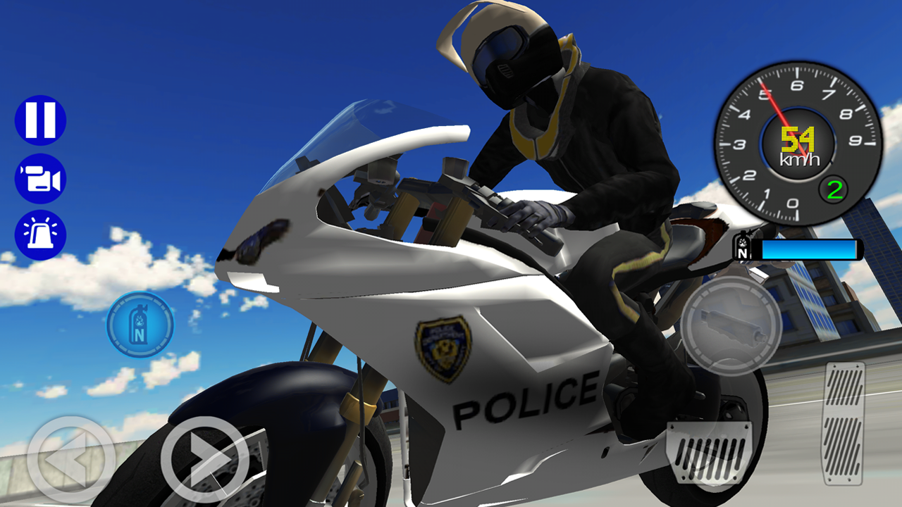 Police Bike City Simulator截图3