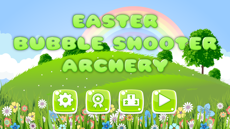 Easter Bubble Shooter Archery截图1