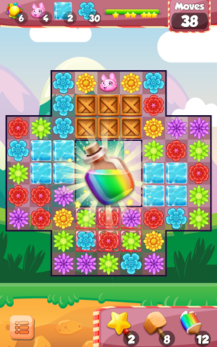 Flower Mania Garden Blast截图1