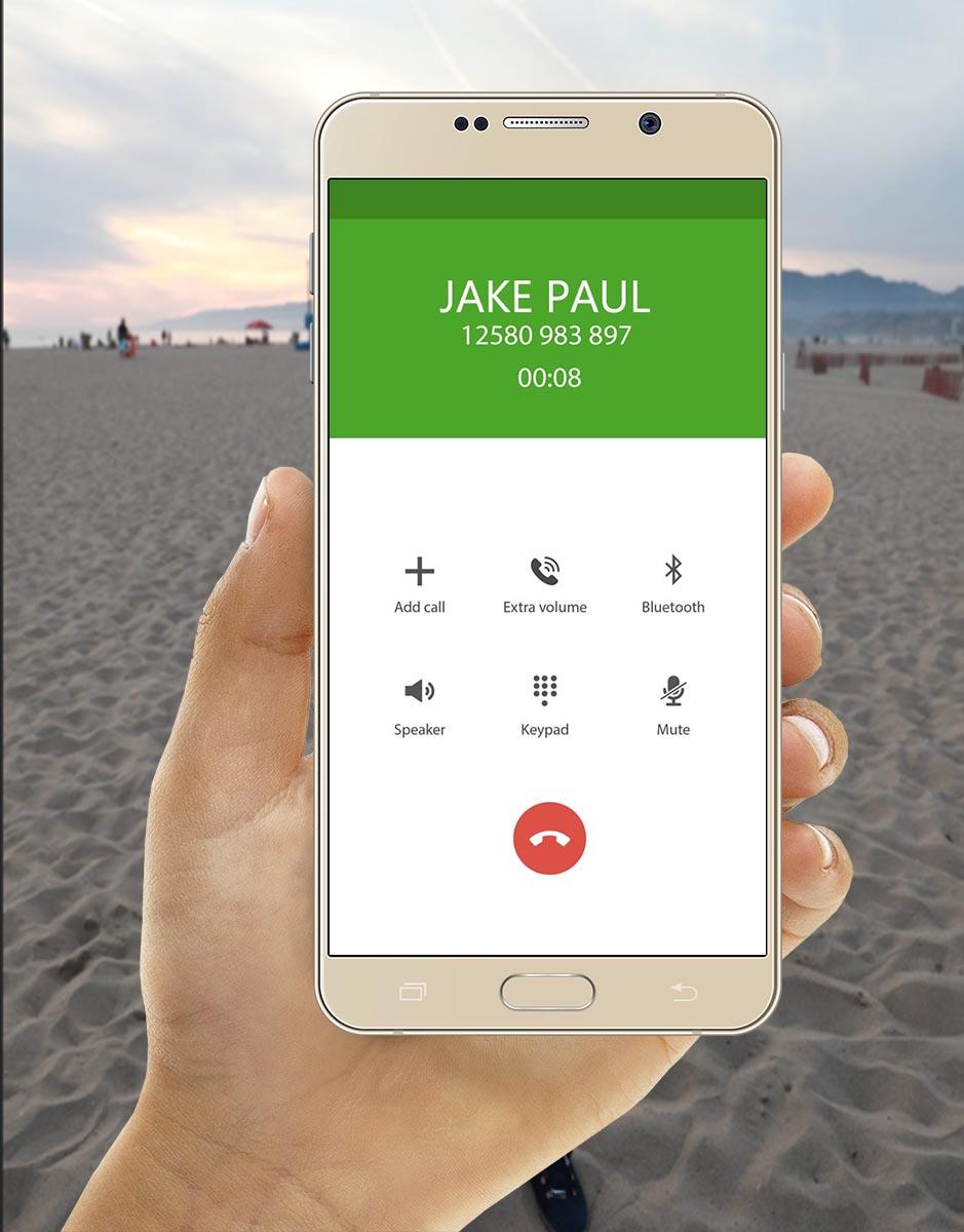 Fake Jake Paul Call Prank Simulation截图2