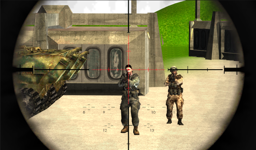 Army Sniper Shooter 3D截图1