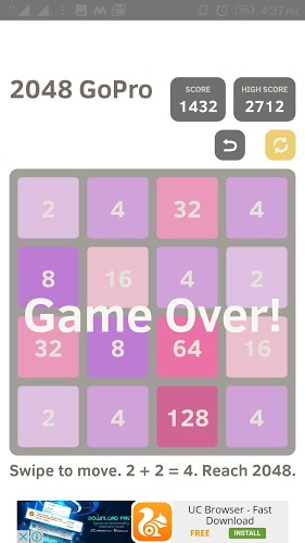 2048 Go Pro截图2