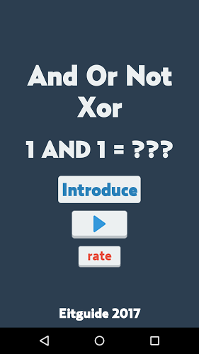 And Or Not Xor截图1