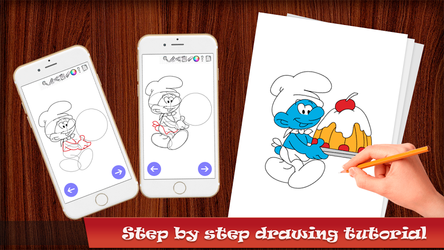 How to Draw Smurfs截图4