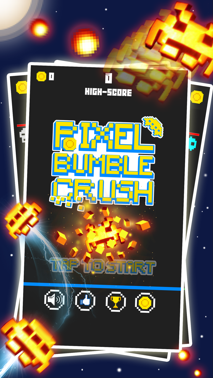 Pixel Bumble Crush截图1