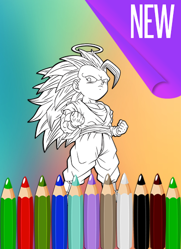 How To Color Super Saiyan game截图4