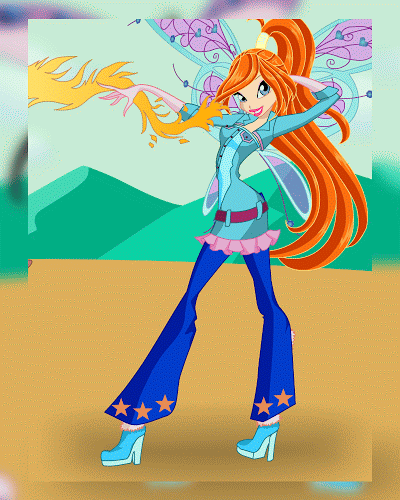 Dress up Bloom Winx Flora截图5