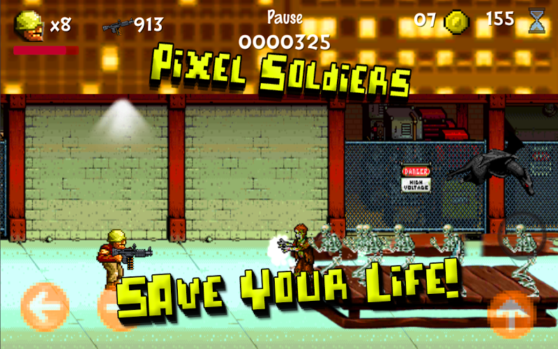 Pixel Soldiers: Metal Gun截图3