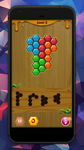 hex block ! Emoji puzzle game截图4