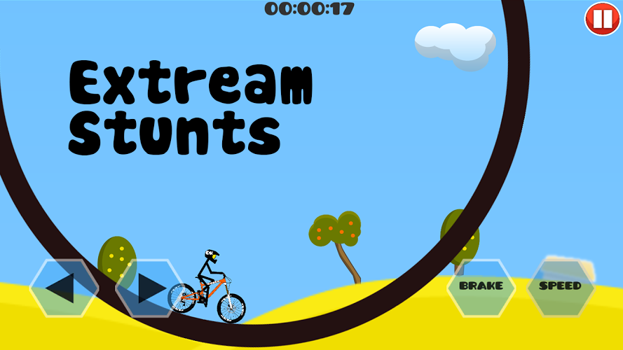 Mountain Bicycle Simulator 2D截图3