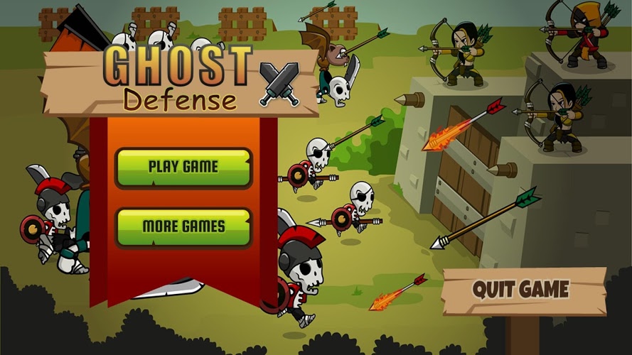 Ghost Defense: Zombie Ghosts*截图1