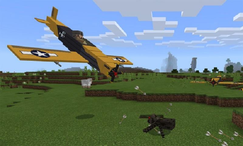 Mod War Plane for MCPE截图1