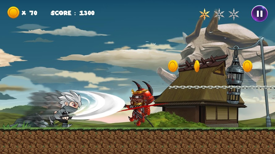 Ninja Run - Shadow Revenge截图1